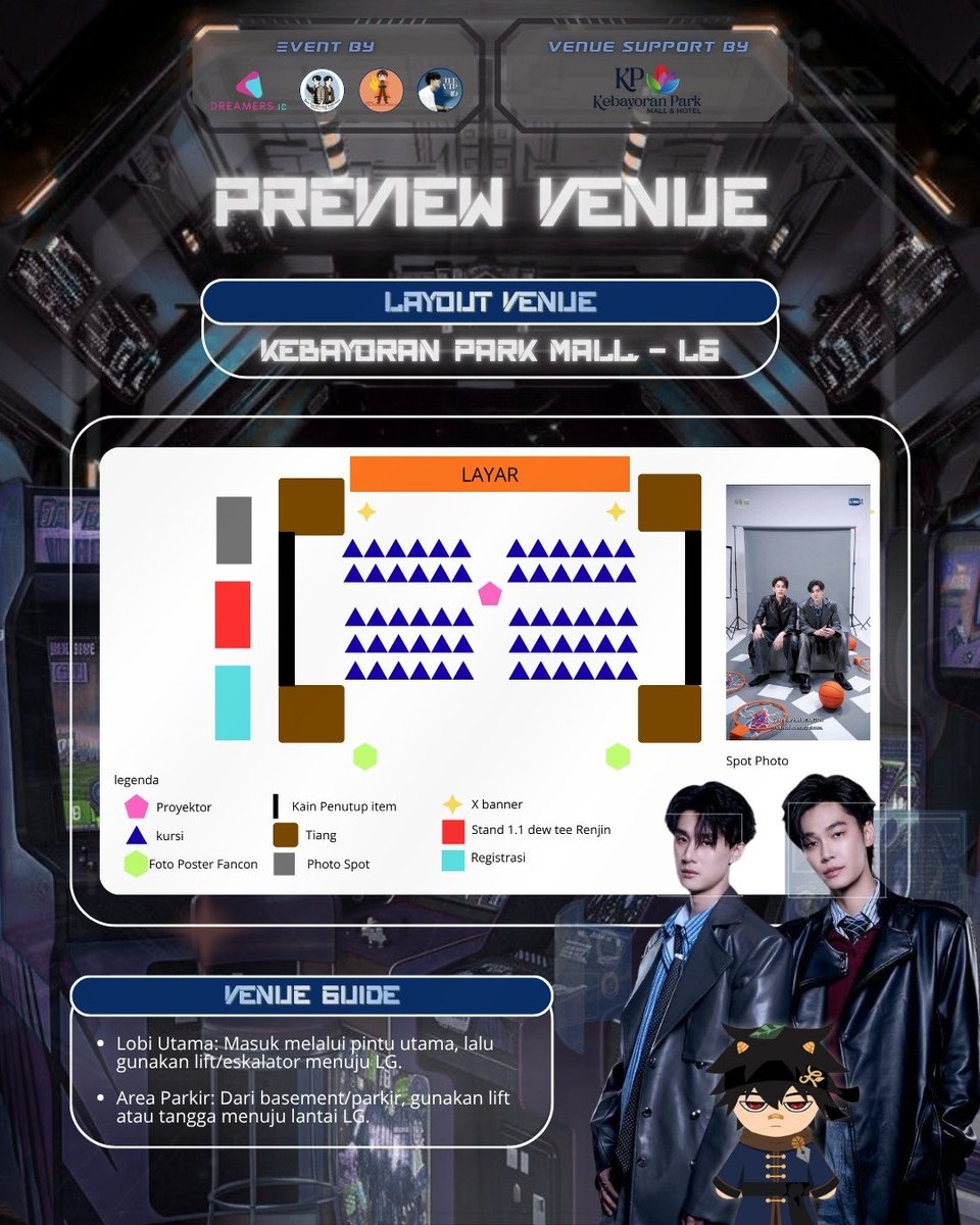 DewJsu_ID's tweet photo. ✦ ORGANIZED BY
@.Dreamers.id · @dewteeid · @dewjsu_id · @teevtp_id
✦ VENUE SUPPORT
Kebayoran Park Mall
✦ MEDIA PARTNERS
𝕏 @geminiurbae · @fessthaii
IG @komplek.narak · @Winynny_ina
#DewTeeFancon
#DewTeeGameOn https://t.co/VEyBEoynaw