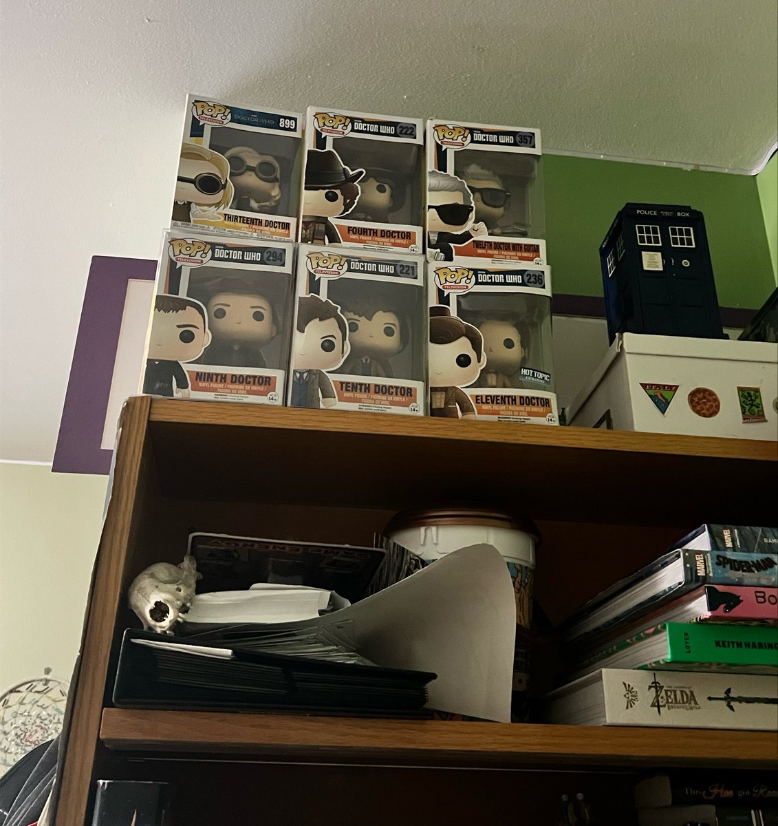 infestedratz's tweet photo. not mcu, but check out my doctor who funko pop collection https://t.co/5zyA1wUzbg