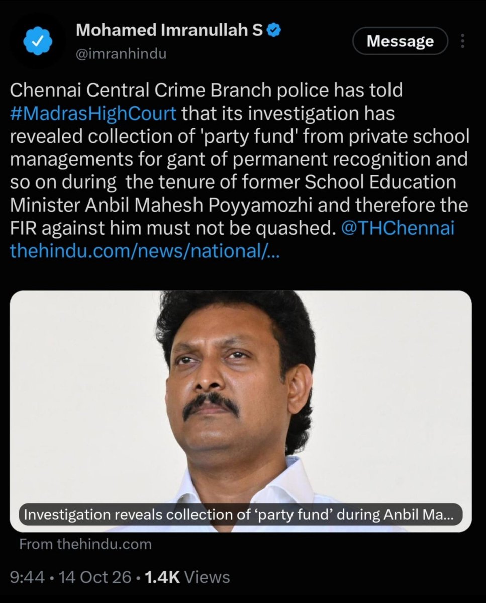 May42026's tweet photo. Ena potruku nu Padichi padichi sollu papom @Anbil_Mahesh 🤣🤣🤣 https://t.co/EgEyXnhxWJ