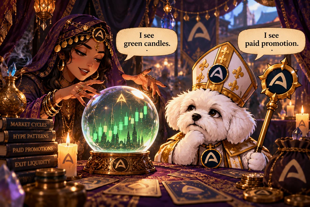 ArcBishopMC's tweet photo. You can pay for attention
You can pay for exposure
But genuine conviction? That's earned

Build ✦ Hold ✦ Ascend
✨ $BISHOP ✨

 #Arc #Synthra #ArcEcosystem https://t.co/ZJakhFal7W