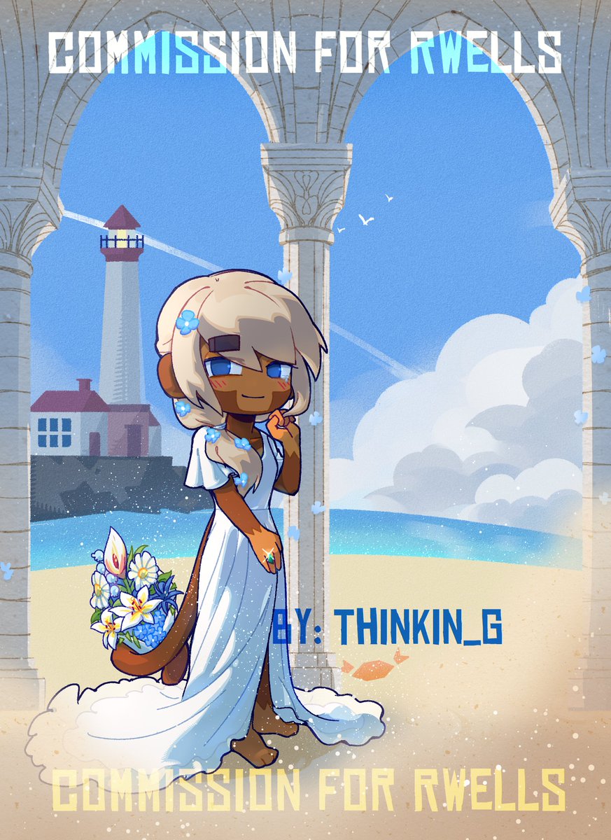 Thinkin_G0230's tweet photo. Commission for RWells. Wedding Brickell https://t.co/eJmBNwMnFe