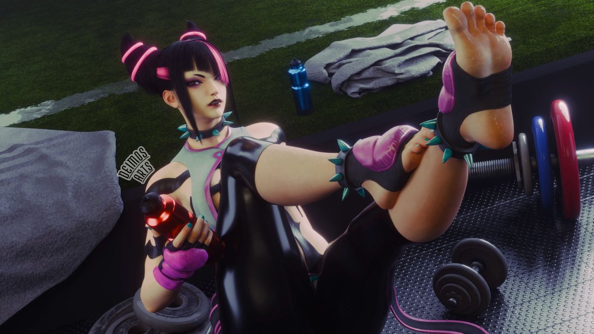 DeimosArts3D's tweet photo. "Pissing off the Spider, huh?"

"Ugh!! Another one of these foot creeps?! Take your damn photo and scram, loser, before I kick your teeth in!"

Juri Model by @Memz3D 
Scene by @SourBorscht 

100❤️Meta and i publish alts hehe 

#StreetFighter #Juri #Blender https://t.co/ncOTuiK5m6