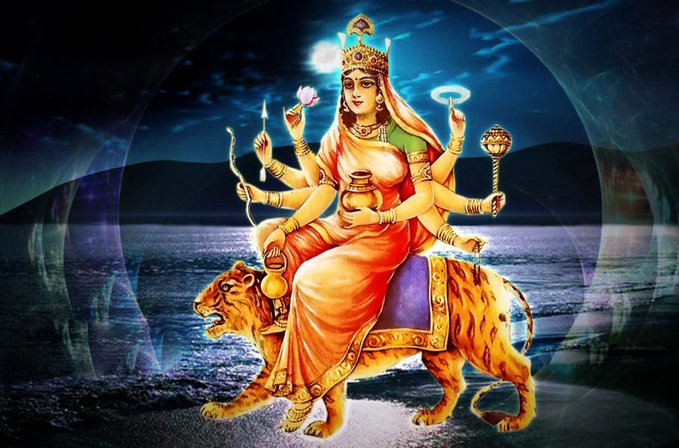 Roaa35989355's tweet photo. Day 4 of Navratri: the Goddess who created the universe with a smile ☀️

Day 1 gave you a foundation. Day 2 gave you discipline. Day 3 gave you courage.

Day 4 shows you what all of that is for: creating something from nothing.

Read this once. You will never underestimate a https://t.co/qsSjzFitQm