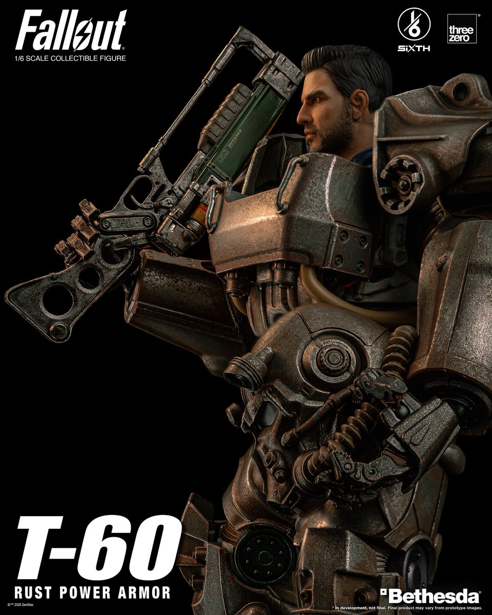 threezeroJP's tweet photo. ＼ ⚠️本日10/14 予約締切！／

『#フォールアウト』
1/6 T-60 Rust Power Armor
（1/6 T-60 ラストパワーアーマー）
＿＿＿＿＿＿＿＿＿＿＿＿＿＿＿＿

🔻ご予約はこちら
https://t.co/3gIqlYDHi8

錆をイメージした新カラーの
「1/6 T-60 ラストパワーアーマー」が登場‼️

#Fallout
#threezero #3zjp https://t.co/AAs9YaaKih