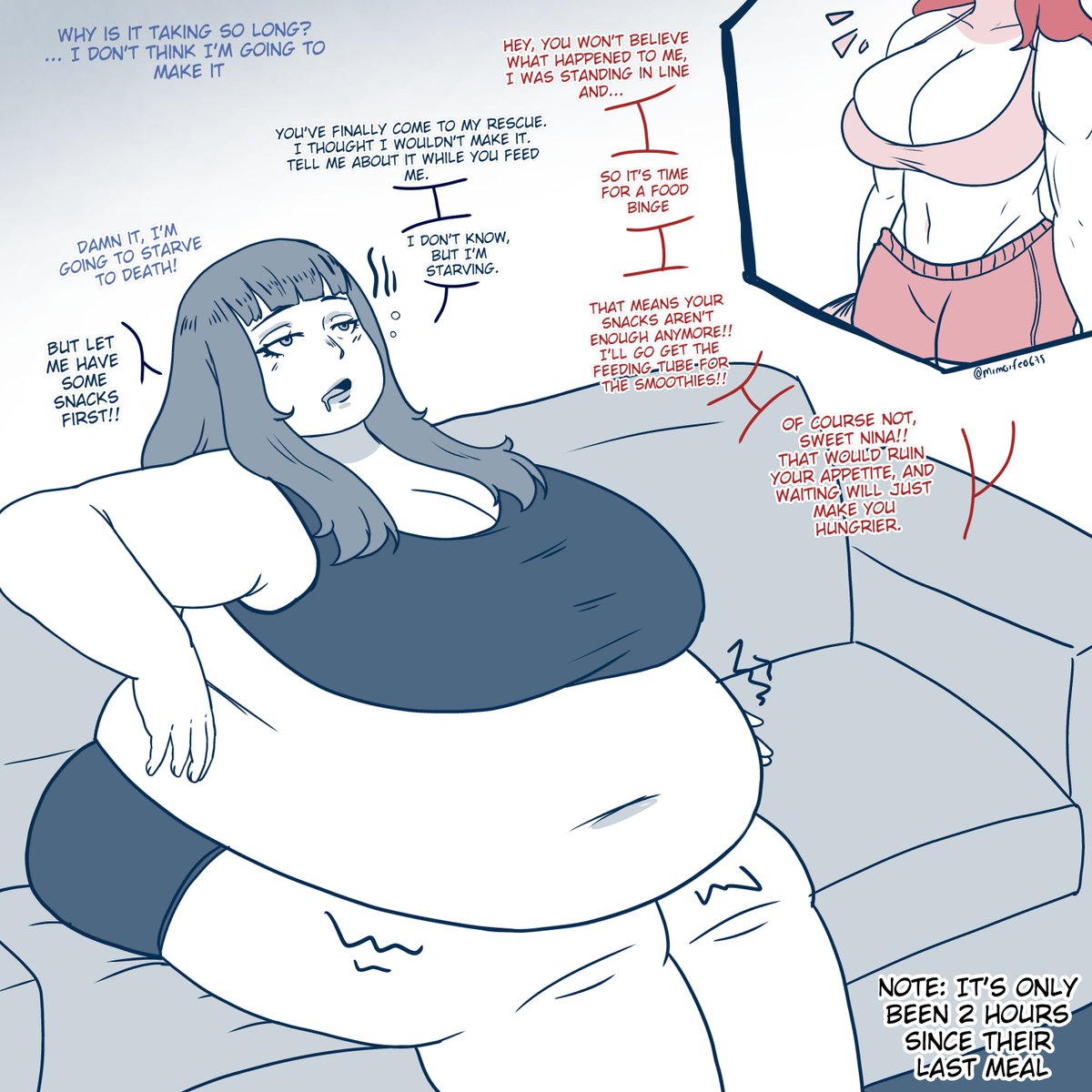 mrmorfeo675's tweet photo. 11. Lizz ran into a girl who was buying ingredients to make a lot of hamburgers, and she took a long time at the register, which made Lizz run later than she had planned.

It’s good to include some content from my OCs to expand their stories every once in a while.✨ https://t.co/jQJ7UjKmZu