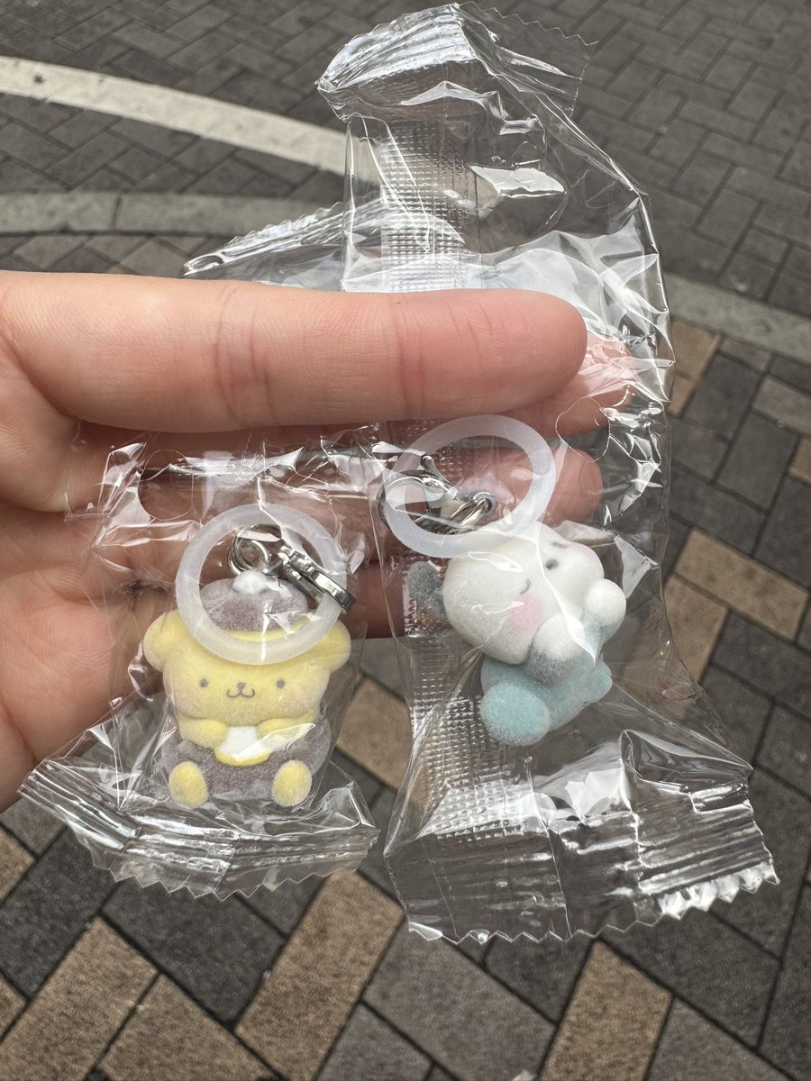 toritori_wt15's tweet photo. 【交換】サンリオキャラクターズ ふわふわめ
じるし アクセサリー 〜Baby〜 ベイビー 
ふわふわ めじるし サンリオ 

譲▶︎ポムポムプリン、ポチャッコ

求▶︎シナモロール(シナモン)

ただいま渋谷におります。
手渡しで交換可能な方いましたらお声がけください。 https://t.co/a6QQvDm3en