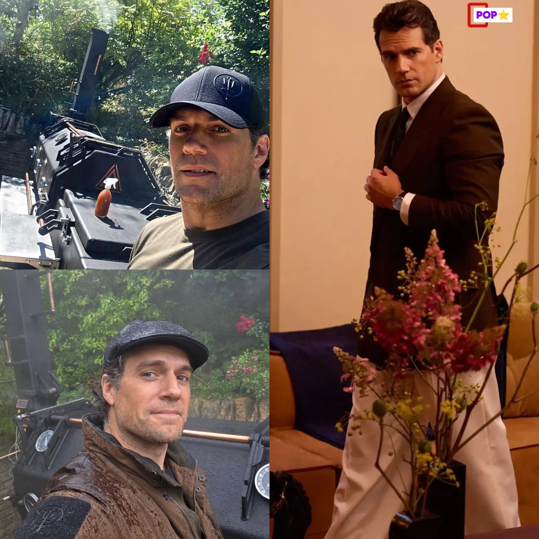 99Starrpop's tweet photo. Henry cavill is a gentleman and loves the thrill of a chase. https://t.co/uhbRC9aXCM