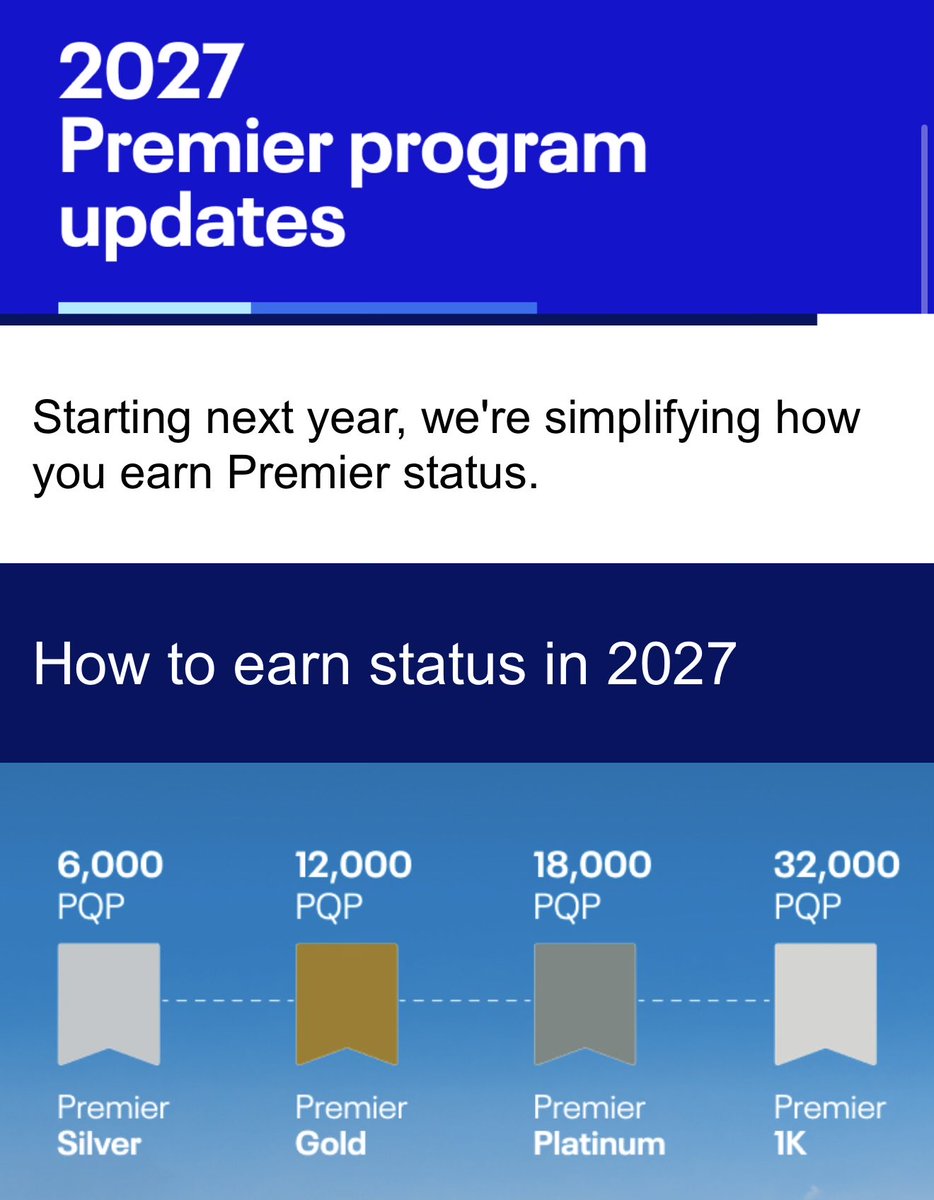 ZachGriff's tweet photo. I still can’t believe that United wants you to spend $32,000 on flights for one year of Premier 1K status. 

That’s more than many Americans take home all year. Our economy is wild. https://t.co/ksyBI7dSSy