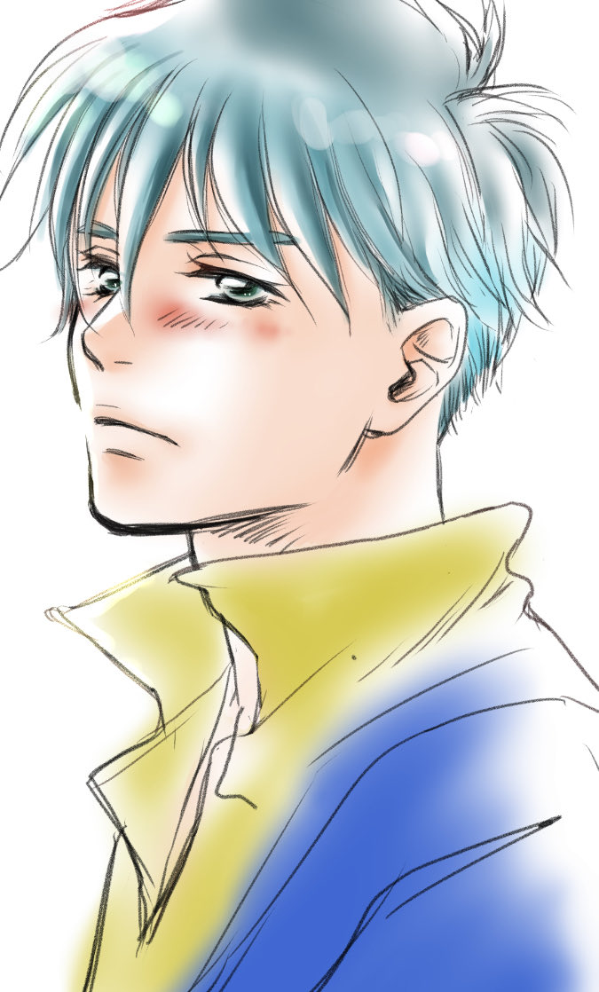 kiwikiwilove3's tweet photo. 過去絵（2024）
当麻、お誕生日なのになんも祝ってあげられてない😭イベあったからね
でも大好きなんだよ この子がいなければ生きていけない。私の人生の大半は当麻と共にあるんですよ

#羽柴当麻誕生祭2026 https://t.co/3DsHYX4Xwl