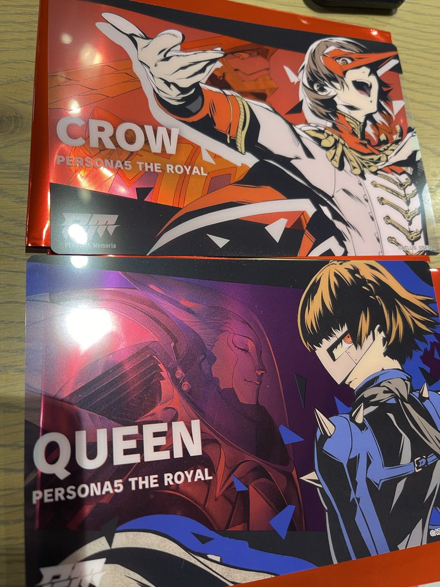 ShSkullplatoon's tweet photo. ペルソナメモリア　クイズ　交換🙏

（譲）写真の物

（求）ヴァイオレット、ノワール、ナビ

本日会場手渡し可or郵送 https://t.co/TiXVYNR2o4