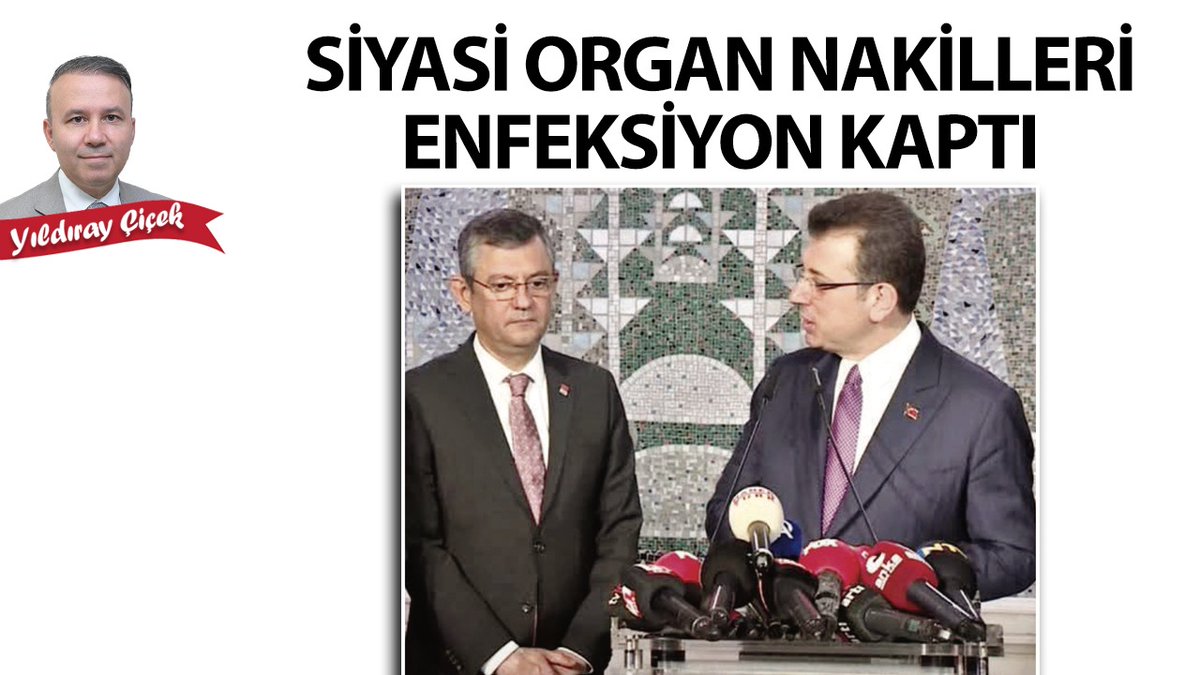 TurkgunGazetesi's tweet photo. ✍️ Siyasi organ nakilleri enfeksiyon kaptı
https://t.co/dyLRwOtys2 https://t.co/N0GT4RqItT