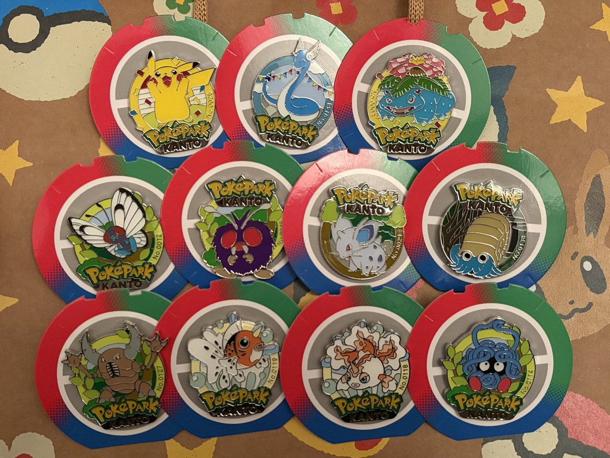 meow_m812's tweet photo. 【交換】ポケパーク ピンズ ピンバッジ

譲)★ピカチュウ ☆ハクリュー ☆フシギバナ バタフリー コンパン ニドラン♀ オムナイト カイロス アズマオウ トサキント モンジャラ

求)★ゲンガー ゴースト ゴース

郵送交換のみ。
★⇔★のみ。☆は★とor無印と纏めて優先。
お気軽にお声かけください。 https://t.co/IoJKtaqCJh