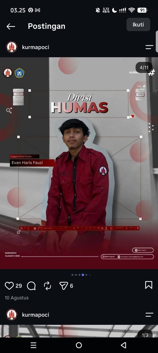 LambeSahamjja's tweet photo. sosok buzzer yang bilang windah di bayar soros karna bersuara soal kalimantan https://t.co/Dz3XJCs07P