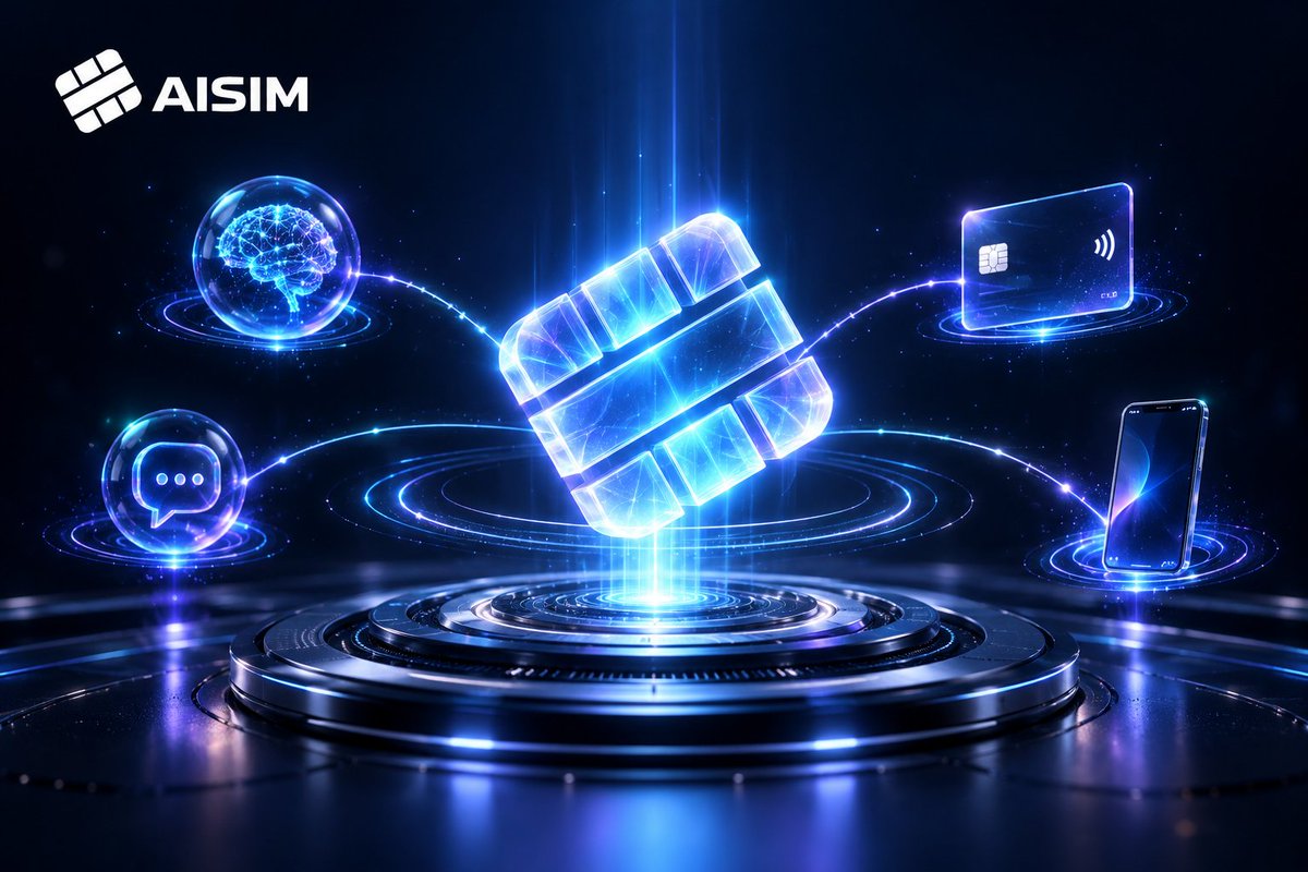 AISIM_EN's tweet photo. Before AI.
Before payments.
Before anything moves.
The signal has to work first.
#AISIM #AI #eSIM https://t.co/gOe3NI2pNe