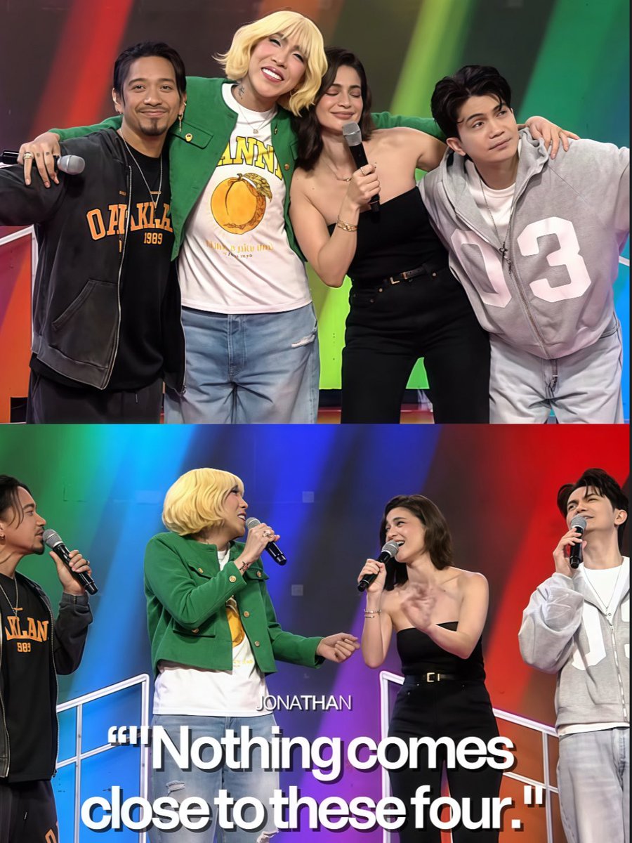 jnthncrtz27's tweet photo. These four are unmatched. ❤️💙

#YoohooShowtime https://t.co/GcX7aZT3eZ