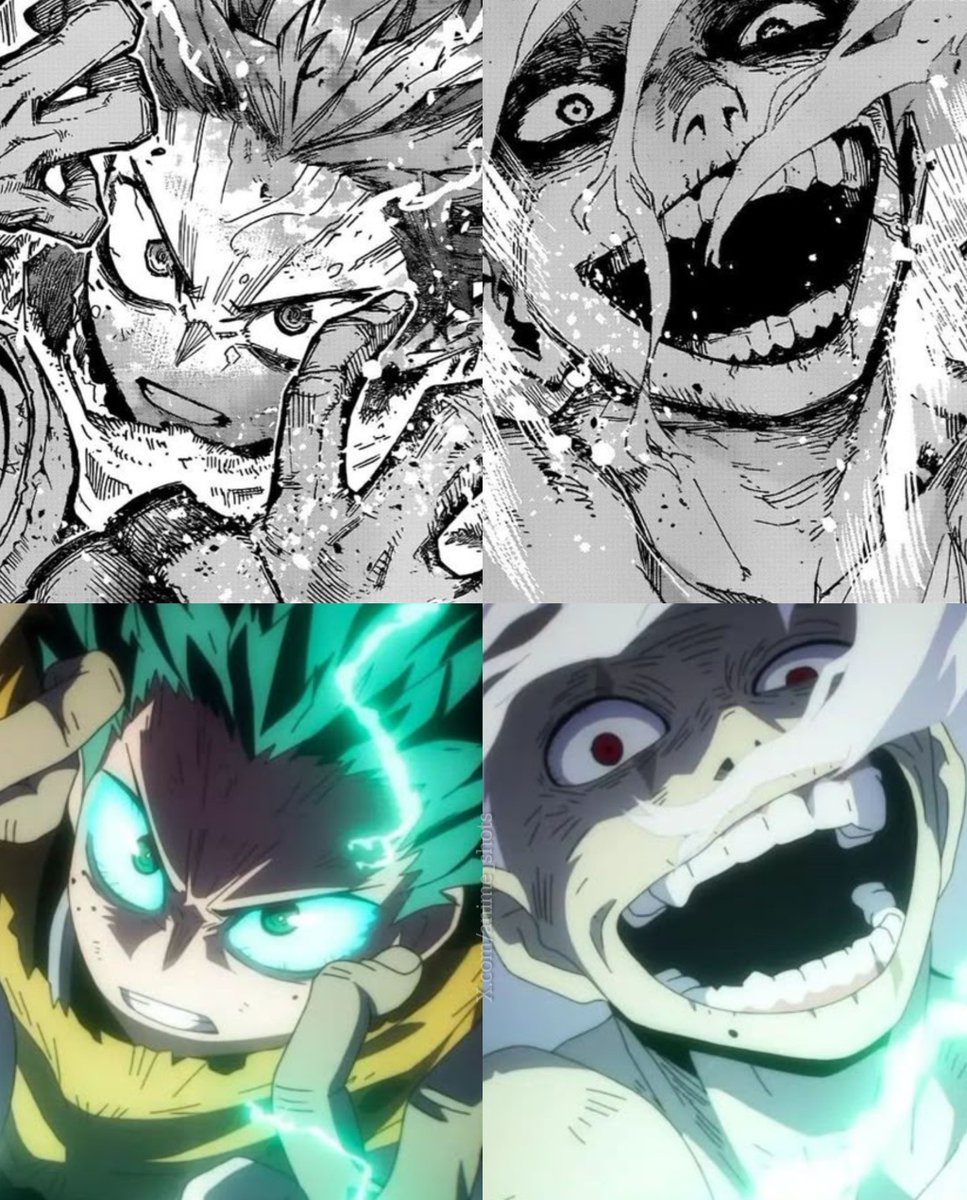 anime_shots's tweet photo. Manga vs Anime https://t.co/O6a2pKHR7D