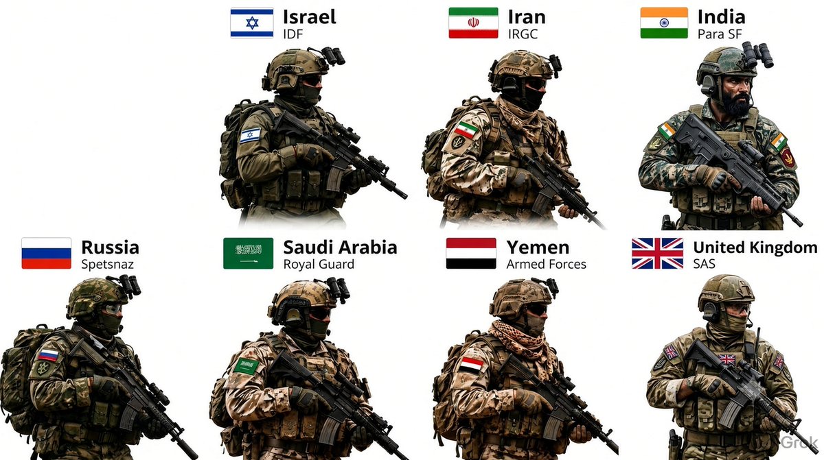 LaAsmf's tweet photo. @seqCharm Based on repeated global rankings of special forces units, the US Special Forces consistently rank at or near the top as strongest and most capable. Removed from the picture. https://t.co/kvHFbLNmve