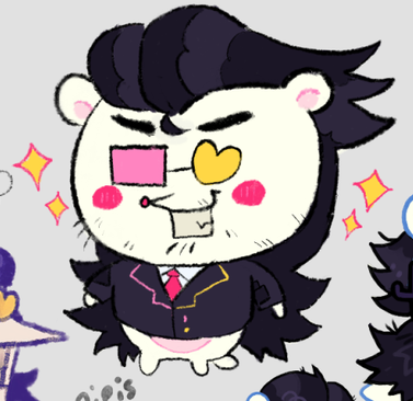 pawzcore's tweet photo. oldish art but i just remebered i have a design for my spamton's fursona :3
hes a little hedgehog
id love to make/commission a plushie of him some day... https://t.co/OBUKpiokyA