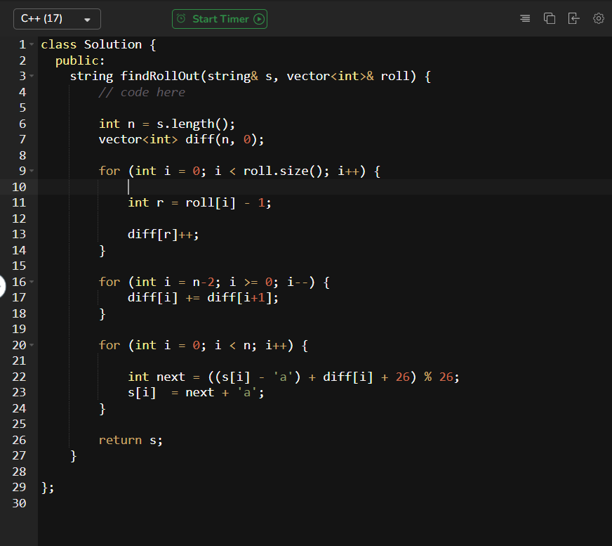 Jatin_lifo82's tweet photo. 🌟Day 627👨💻.
Solve @geeksforgeeks || @LeetCode
POTD Cpp⚡
Question LC. 3723. Maximize Sum of Squares of Digits Medium✅.
Question GFG. Roll Characters of String Medium .
#geeksforgeeks #leetcode #DSA #POTD
@LeetCode @geeksforgeeks #CPP26 #CodingChallenge https://t.co/io4fmMENtp