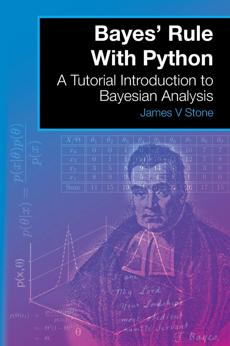 clcoding's tweet photo. Learn Bayesian Analysis with Python — Free PDF!

How can you use probability to make better predictions and decisions? 

Bayes' Rule helps you update your beliefs when new evidence becomes available — a powerful concept in statistics, data science, and machine learning.

 Bayes' Rule with Python: A Tutorial Introduction to Bayesian Analysis

Inside, you'll explore:

 The fundamentals of Bayes' Rule
 Conditional probability explained
 Bayesian analysis with Python
 How to update probabilities using new evidence
 Practical applications of Bayesian thinking

 Perfect for Python developers, data science learners, and anyone interested in probability and statistical reasoning.

 Get the free PDF here: https://t.co/PHzQrFlZdf