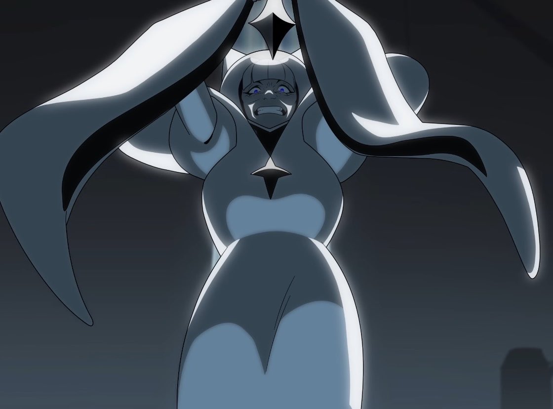skullharvester's tweet photo. i havent seen anybody (but my friend) point out that olivias exosuit is very particularly designed. such as giving her bodily features she doesnt have (bigger chest, wide hips, thin waist) and with all the themes of sexual exploitation, i think its certainly intentional https://t.co/X53aNNNI8F