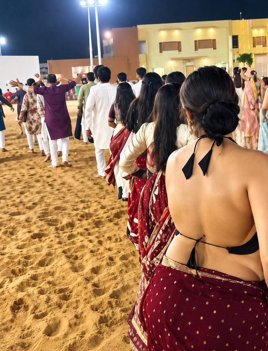PriyankaGodara_'s tweet photo. नवरात्रा माताजी के दरबार में इन माताओं बहनों को देखो , इन्हें देखकर दुःख होता हैं मेरा हाथ जोड़कर एक सनातनी बहन की अपील है..

गरबा माँ की आराधना का महापर्व है , फैशन या अंगप्रदशन का मंच नहीं ..

श्रद्धा मर्यादा या भक्ति से बड़ा कोई श्रृंगार नहीं होता पर ?
आप किसको खुश करना चाहती है माताजी को या किसी और को ये फैसला आपके हाथ में है।
माताजी के दरबार में ये सब ठीक नहीं बाकी आजकल सब समझदार है...

माताजी सबको सुदबुद्धि दे..

क्योंकि अब गरबा माताजी का गरबा नहीं हमारा मनोरंजन या मजाक बन गया है ..

आप सब की क्या राय है जरूर बताना 
#जयमातादी