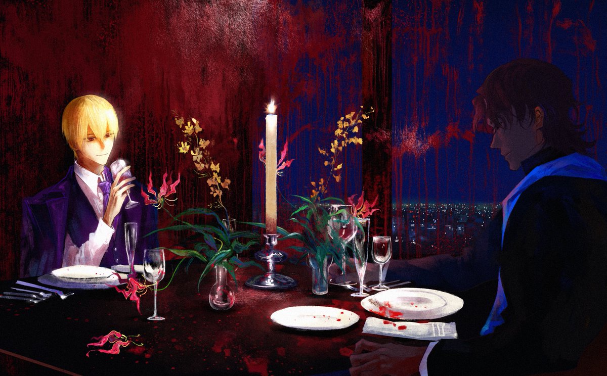 steppe_and_wolf's tweet photo. Happy holidays, valentine.

10.14 Wine Day for #言ギル https://t.co/TjAIQkK2wT