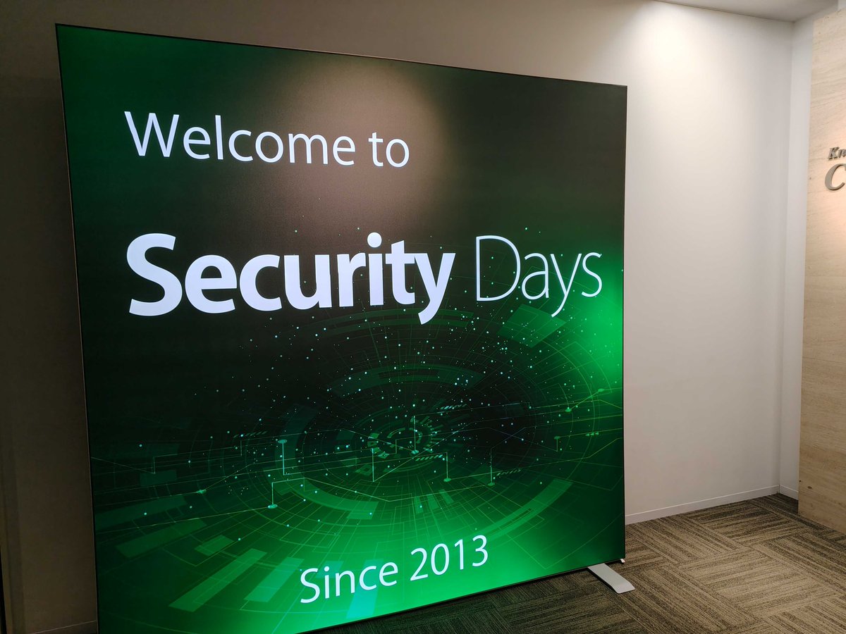 DatadogJ's tweet photo. [イベント出展情報] Security Days Fall 2026 Osakaに出展しています！
本日、グランフロント大阪で開催中のSecurity Days Fall 2026 Osakaにブース出展しています。ご来場の際はぜひお立ち寄りください
#SecurityDays #Datadog https://t.co/bnJhGVdUZi