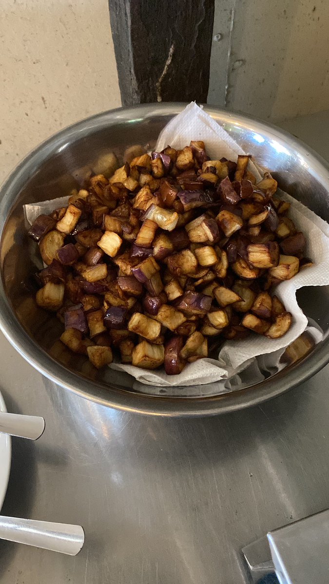 ButterAlways92's tweet photo. Fusilli ala Norma. Bini mintak nk makan. For a vegetarian dish, the fried eggplant makes it very deeply rich, umami and hearty. https://t.co/FYLXnaDBuC