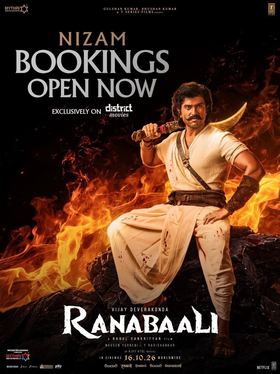 CinemaPannel's tweet photo. #Ranabaali Bookings Open now 🔥 https://t.co/i8UIvcfF5R