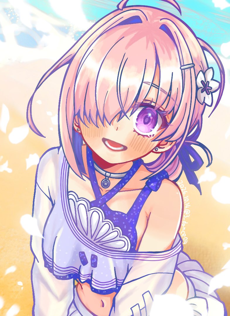 3_dance04's tweet photo. マシュに新しい水着をくれてありがとう https://t.co/m89jKHTjr2