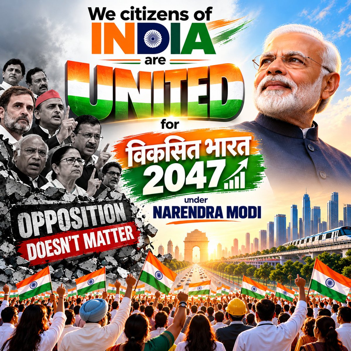 nicKK_Indian's tweet photo. @dhruv_rathee Yes bro, WE R united https://t.co/jQWy3pclR7