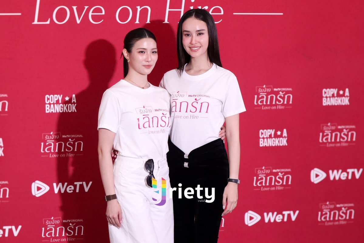 Yriety's tweet photo. ภาพบรรยากาศบวงสรวง ซีรีส์ “รับจ้างเลิกรัก Love On Hire” ❤️ 

LOVE ON HIRE BLESSING DAY
#บวงสรวงรับจ้างเลิกรัก
#GinJay #NychaChacha #yeepunns
#Yriety https://t.co/wUpltvHY1M