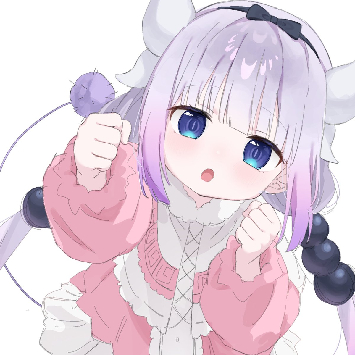 maruta2098's tweet photo. 闘病中の姉に向けてカンナちゃん描きました😆 https://t.co/yo5forlDZ1