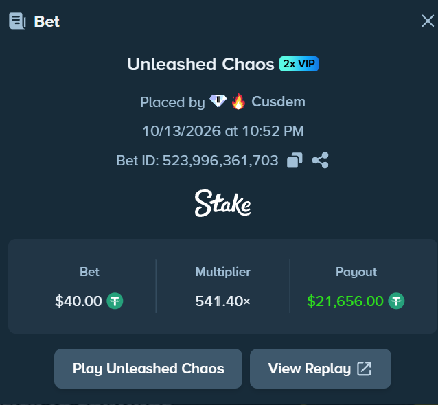 demize21's tweet photo. WHAT A HIT! WHAT A CHAUS!

WE HIT THIS FEW MINUTES AGO WHILE STREAMING ON KICK WITH @RossPicks !

40$ - 21,656$

GIVEAWAY TIMEE ! 

200$ GIVEAWAY!

100$ ON EACH POST  @demize21  @rosspicks!

FOLLOW US ON KICK: https://t.co/9FGmC5oNrd
RT + LIKE ❤️
FOLLOW @RossPicks and @demize21 !
TAG 3 FRIENDS

FOLLOW THE INSTRUCTION.
