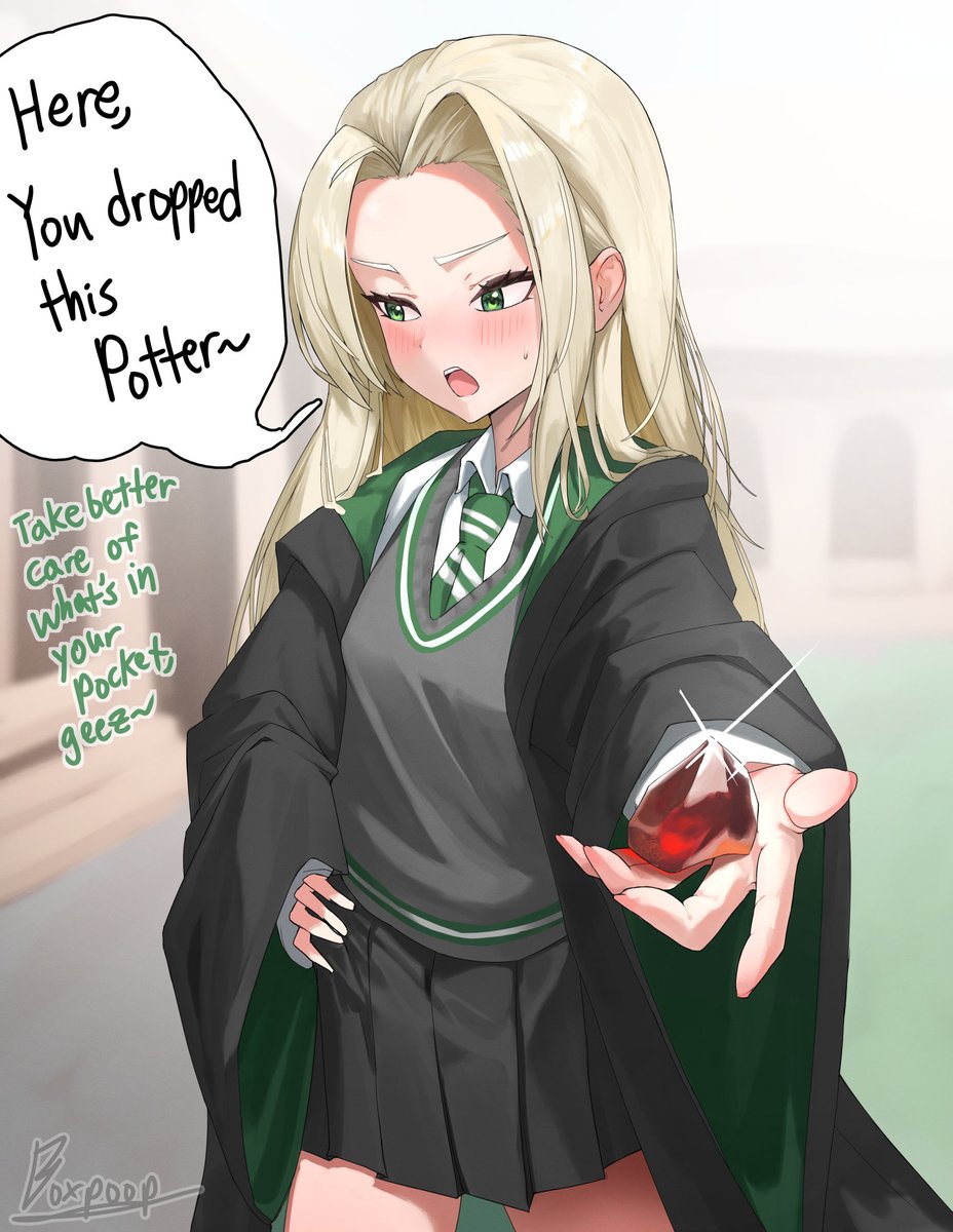 PoopManBoxMan's tweet photo. Here, you dropped this Potter~ https://t.co/x96VGQQUTT