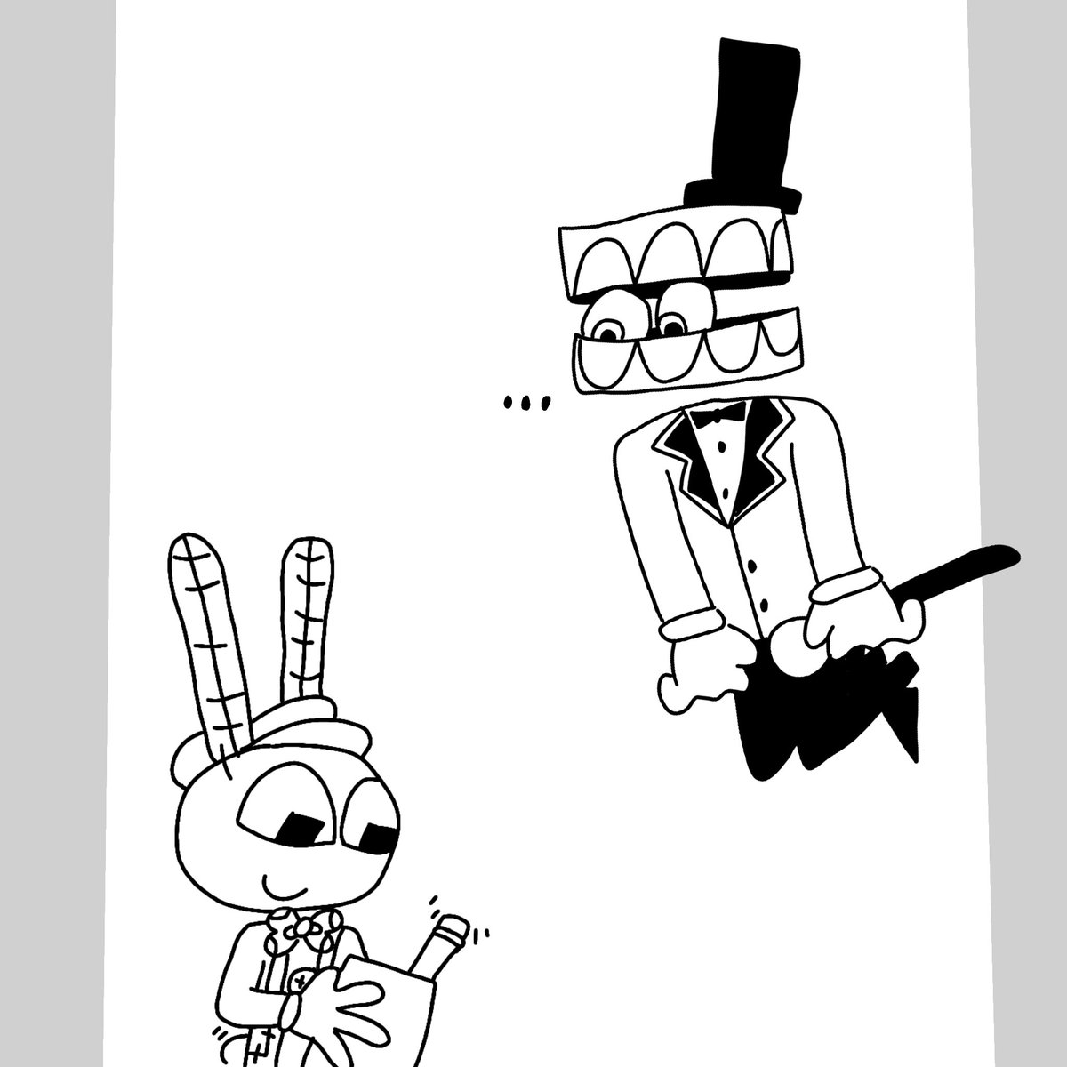 helmetRabbit's tweet photo. Sorry for the delay in new comics! Our intern is working as fast as possible! ☺️

#TheAmazingDigitalCircus #tadcoc #JalecSuperShowAU https://t.co/nOpoHCXZJS