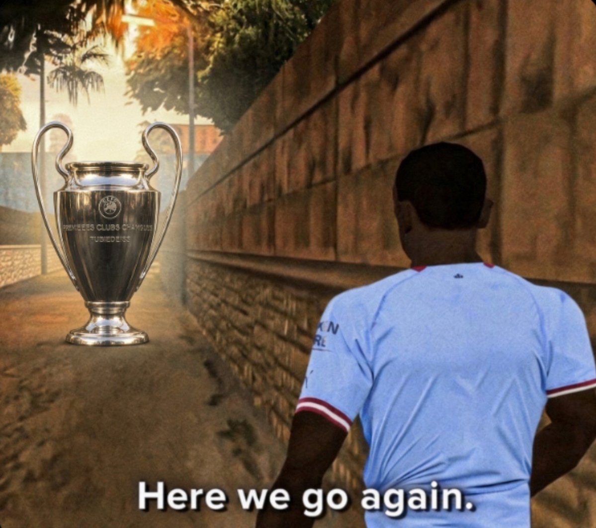 C1TY_VAR's tweet photo. Yesterday was for the small boys. Today, the big boys step up for real Champions League football: Manchester City vs PSG. https://t.co/YiLU5yoQIV