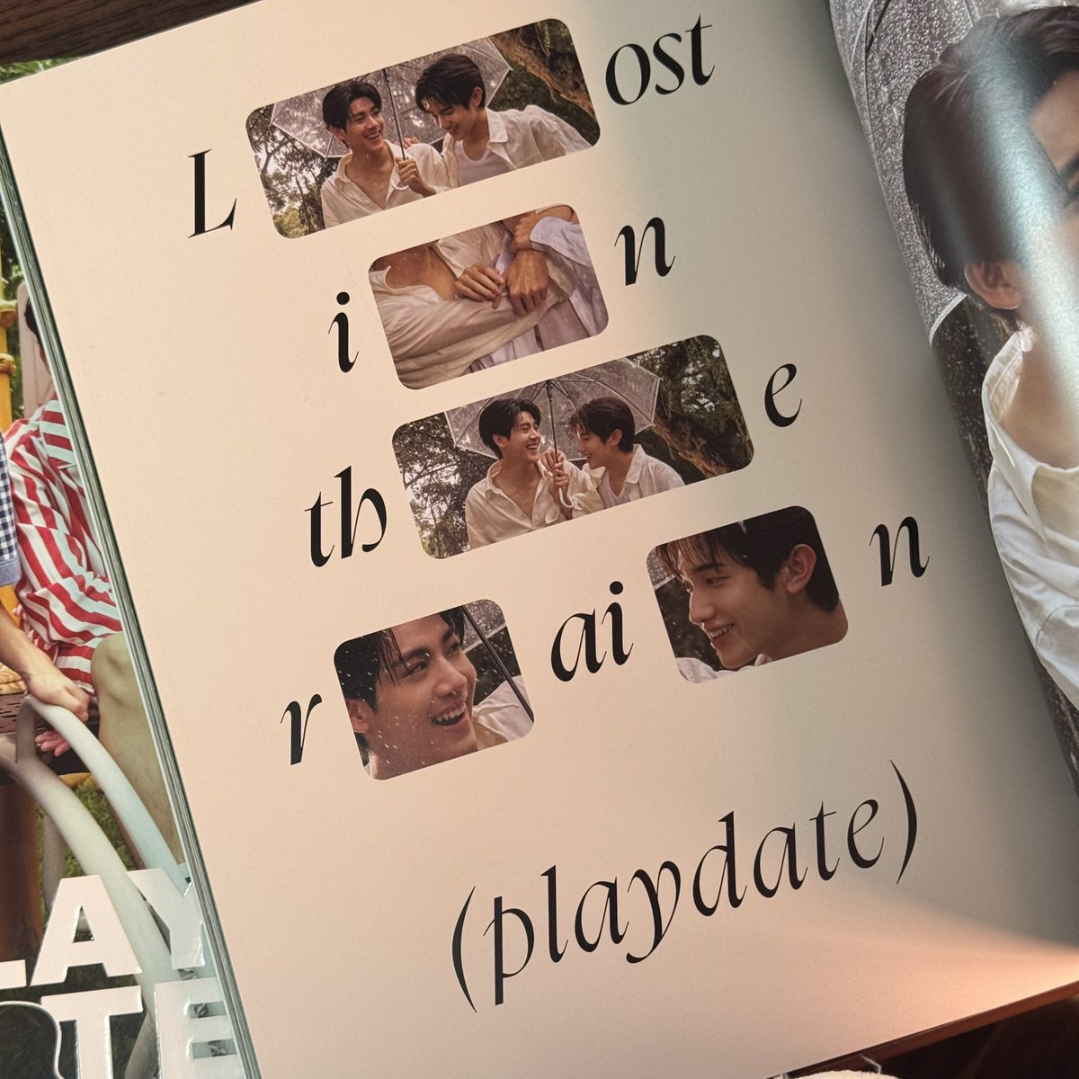 february_gb's tweet photo. photobook  playdate เเอลม่อนโปรเกรสมาเเน้ว ภาพข้างในดีมากๆๆ ดีไซน์สวยอะ ชอบทุกรูปเลย ได้เร็วมากรอบนี้ 💙💚

#PLAYDATExAlmondProgress 
#AlmondProgress https://t.co/dWf7T1NBfX