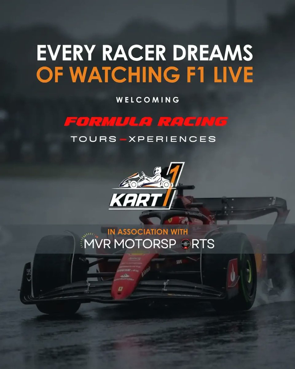fmsci's tweet photo. 🏁 THRISSUR, IT’S RACE WEEK! 🔥🏎️

The countdown is ON! ⏳ Just 1 WEEK TO GO until the KART 1 Series Regional Round! 🏆

📍 Garron Play Arena, Thrissur
📅 October 17–18, 2026

👉 REGISTER NOW!

#Kart1Series #Thrissur #RaceWeek #Karting #Motorsport #GoKarting https://t.co/wTttPBi3yU