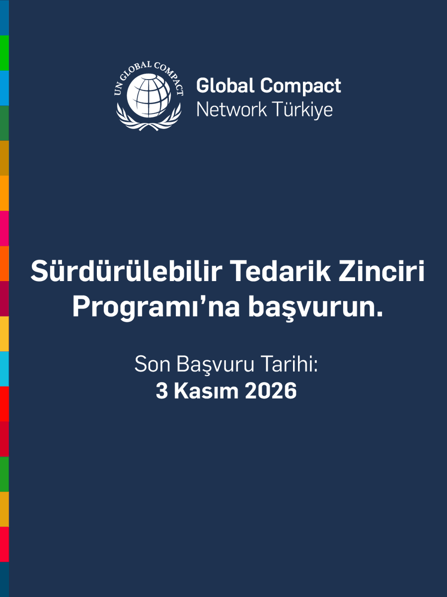 GlobalCompactTR's tweet photo. Sürdürülebilir Tedarik Zinciri Programı’nda neler var? Son Başvuru Tarihi: 3 Kasım 2026
Program hakkında detaylı bilgi almak ve başvurmak için:
https://t.co/0qeQ0ShFiZ https://t.co/s6e5tE73YP