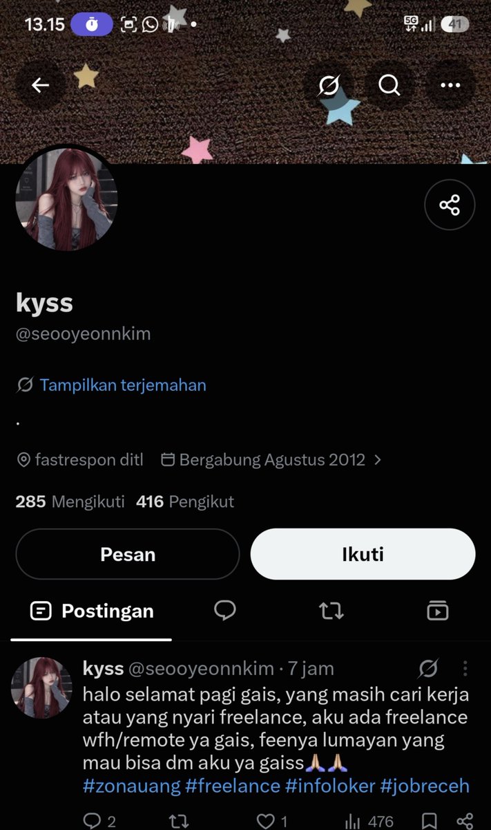 yvesattelier's tweet photo. HATI HATI PENIPUAN ‼️ RUGI 2.083.540 juta. Seller kabur dan gamau tanggung jawab

#zonauang #freelance
all of my chatlogs are erased by her , jadi aku bakal taruh kronologinya https://t.co/pDrouMywtA