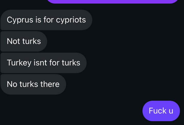 byzspecter's tweet photo. Kıbrıs diyor. Türklere ait değil diyor. Türkiye diyor. Türklere ait değil diyor amk kertenkelesi https://t.co/vG9yBtIEwh