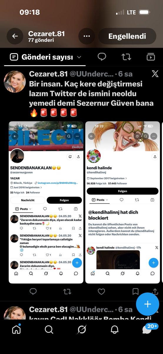 Quq__ws's tweet photo. Arkadaşlar bu hesabı takipten çıkın her gördüğü hesabı aldatan karısının hesabı sanıyor bu şizofren aman ha diyim beyler bayanlar 😂🤷‍♀️ @UUndercove81520👈 https://t.co/3me3JJathi