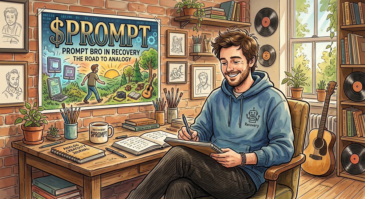 PromptBroSolPr's tweet photo. If you’ve been rugged, burnt out, or just want to back a dev who is actually in the trenches with you, come check out what we're building.
Contract Address: 5za48efXK53movuGKLFZj3zhauqSJMKKLqif3mxKpump
Let’s recover our bags together. RT and like if you're in! 🤝 https://t.co/GgravmsSZc