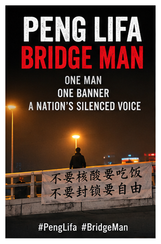 meng_yao1's tweet photo. The White Paper Movement demonstrated widespread frustration with pandemic restrictions. Some participants also expressed political demands, illustrating how different grievances converged during the protests. #PengLifa #BridgeMan #Bannerman https://t.co/43I8u7FMRR