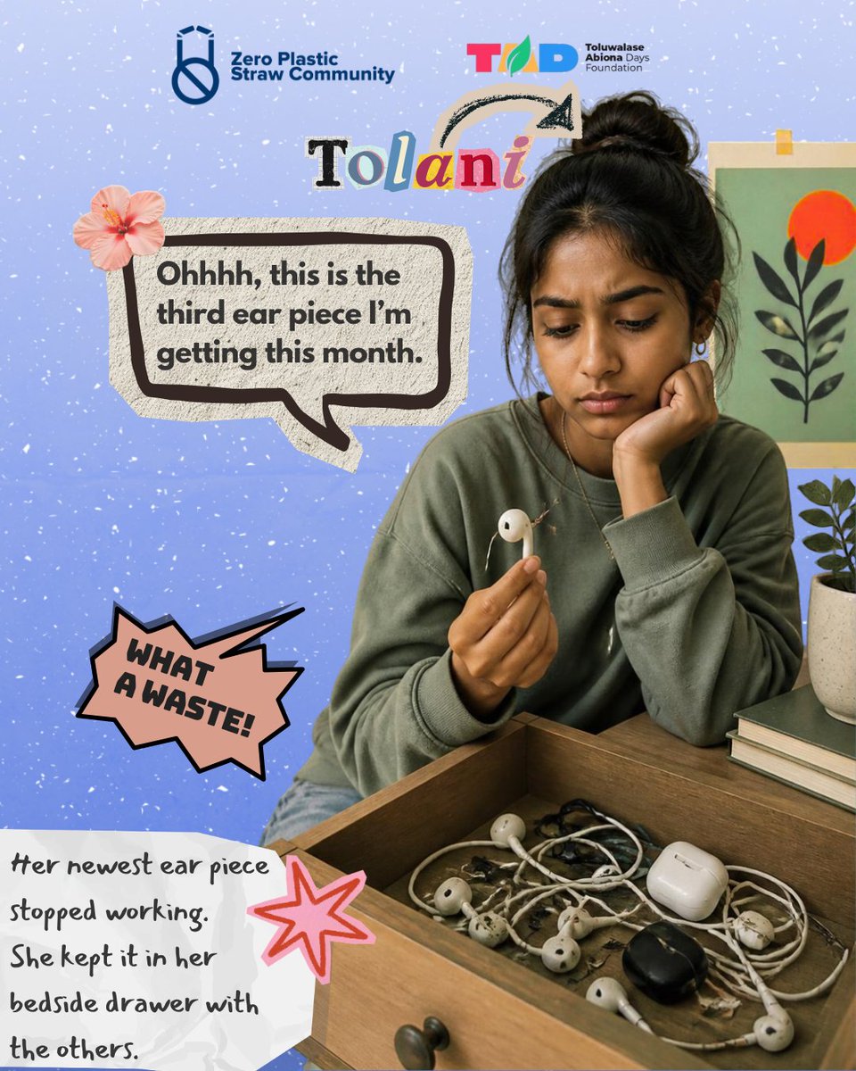 ZPSCommunity's tweet photo. Tolani is like most of us, dumping our old and broken e-waste, which in most cases is because we have no idea on what to do with them, but now we do.

#InternationalEWasteDay #Recycling #Upcycling #EcoFriendly #Sustainability #ClimateAction https://t.co/ekIIS7RmoB
