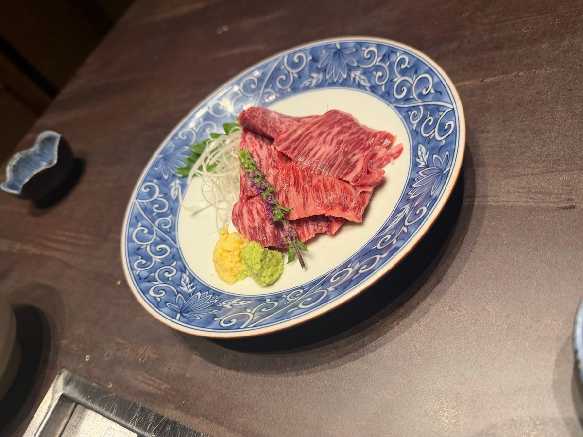odkrtmny46's tweet photo. 昨日食ったハラミ刺しとすだち冷麺美味すぎてもう食べたい🥺 https://t.co/4EQEIhJxIh