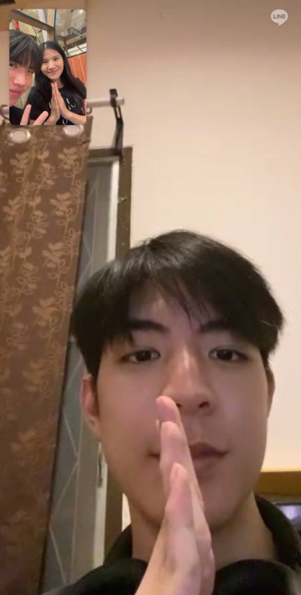 ajeeeski's tweet photo. clingy BFs who are on video call 24/7

#seakeen
#sea_ta_lay
#keenkeno https://t.co/8kmqFbmPlI