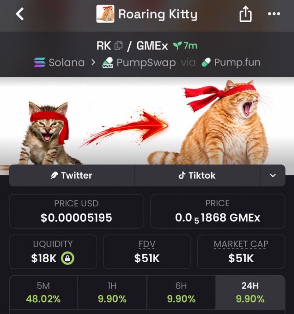 hamza_8282's tweet photo. 51x on my tg on $RK

H9w4eoADURcRyPt3apGVhpN9qQXK3r7TBjtxcSVqpump https://t.co/EhS8vf7Jig